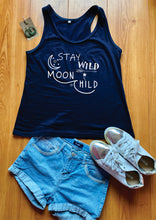 Load image into Gallery viewer, Stay Wild - Moon Child - Ladies Tank
