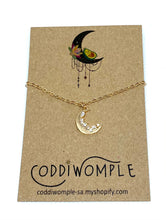 Load image into Gallery viewer, Moon  Charm Necklace
