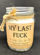 Load image into Gallery viewer, &quot;My Last F*#k&quot;  Candle
