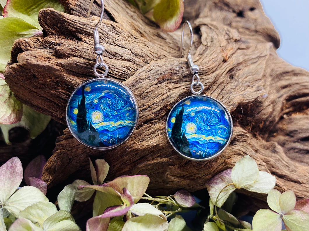 Van Gogh's Starry Nights Earrings