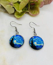 Load image into Gallery viewer, Van Gogh&#39;s Starry Nights Earrings
